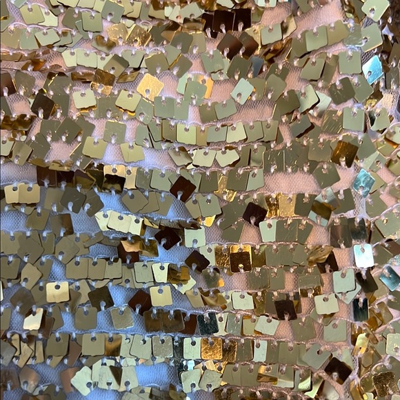 J.Crew Crewcuts Gold Sequin Skirt 4-5 - Picture 3 of 3